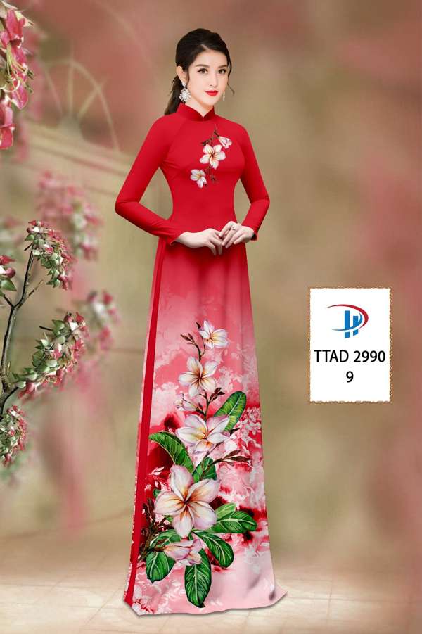 Vải Áo Dài Hoa Sứ AD TTAD2990 61